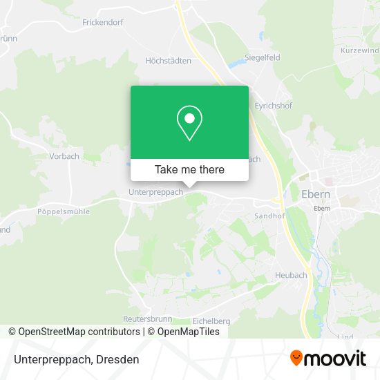 Карта Unterpreppach
