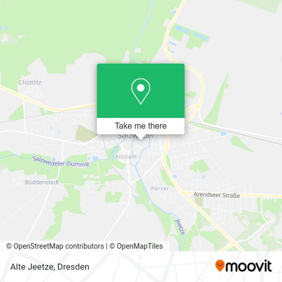 Карта Alte Jeetze