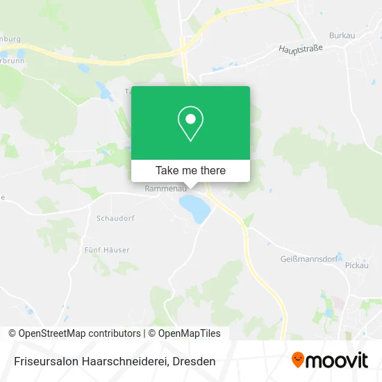 Friseursalon Haarschneiderei map
