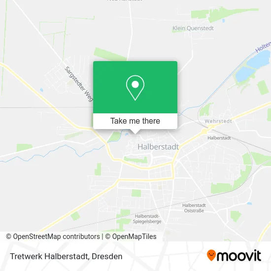 Карта Tretwerk Halberstadt