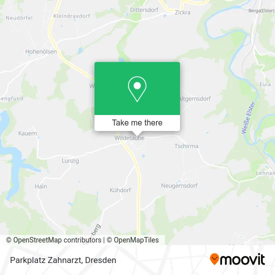 Карта Parkplatz Zahnarzt