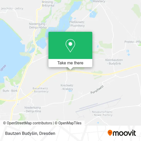Карта Bautzen Budyšin