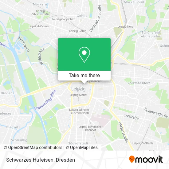 Карта Schwarzes Hufeisen