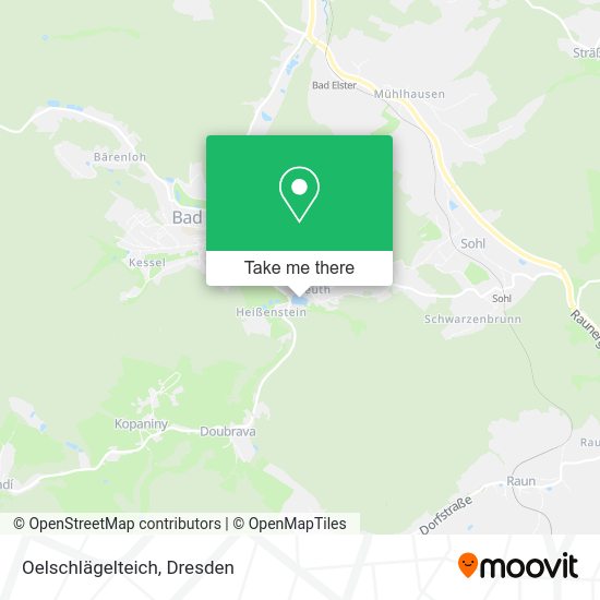 Карта Oelschlägelteich