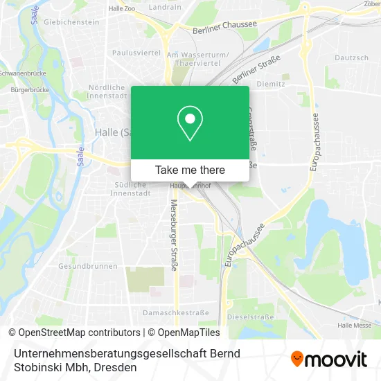 Карта Unternehmensberatungsgesellschaft Bernd Stobinski Mbh