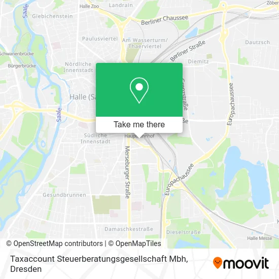 Карта Taxaccount Steuerberatungsgesellschaft Mbh