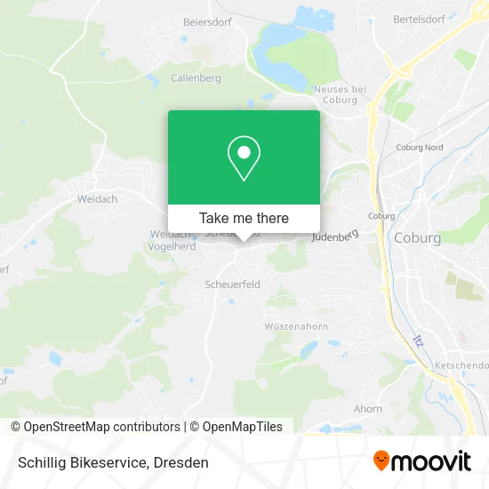 Карта Schillig Bikeservice