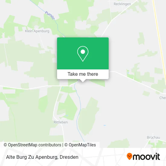 Карта Alte Burg Zu Apenburg