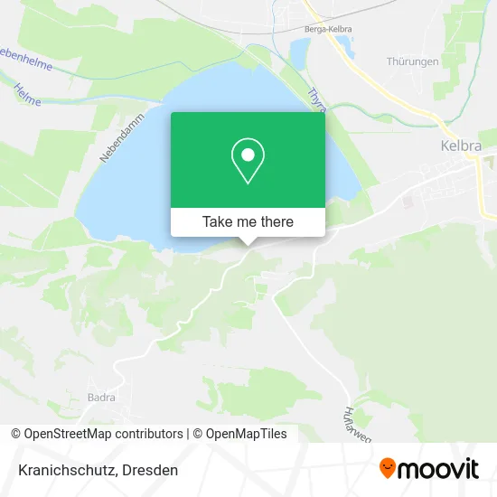 Карта Kranichschutz