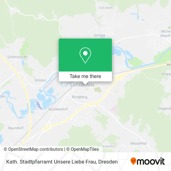Карта Kath. Stadtpfarramt Unsere Liebe Frau