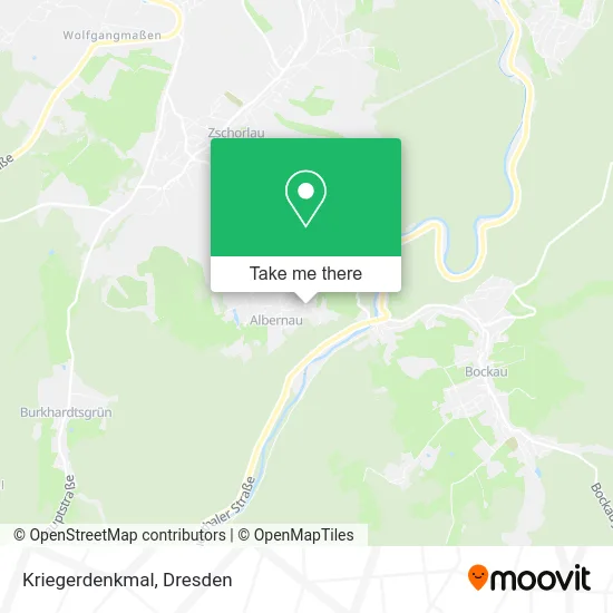 Карта Kriegerdenkmal
