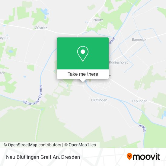 Карта Neu Blütlingen Greif An