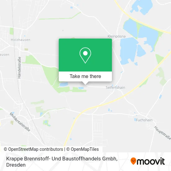 Карта Krappe Brennstoff- Und Baustoffhandels Gmbh