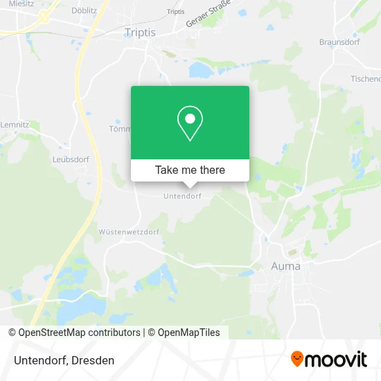 Untendorf map