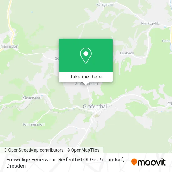 Карта Freiwillige Feuerwehr Gräfenthal Ot Großneundorf
