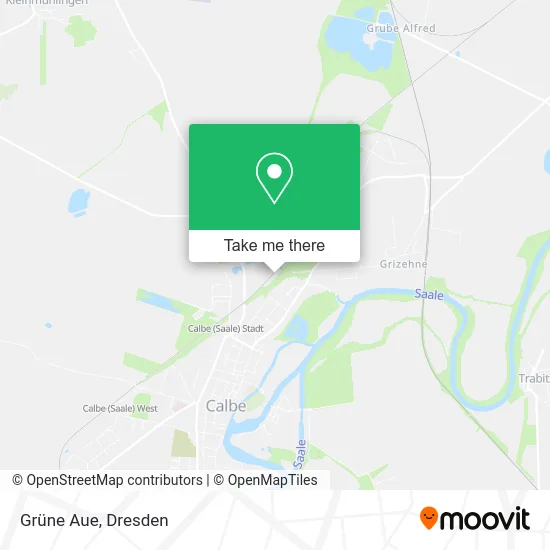Карта Grüne Aue