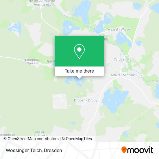 Карта Wossinger Teich