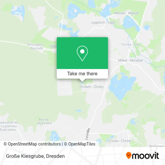 Карта Große Kiesgrube