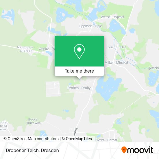 Карта Drobener Teich
