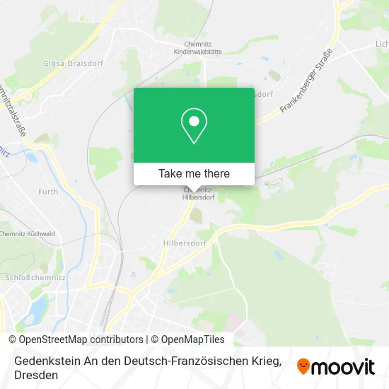 Карта Gedenkstein An den Deutsch-Französischen Krieg