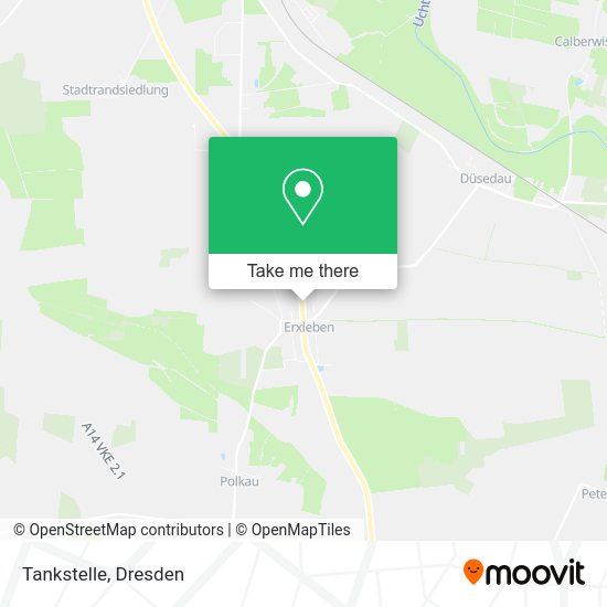 Карта Tankstelle