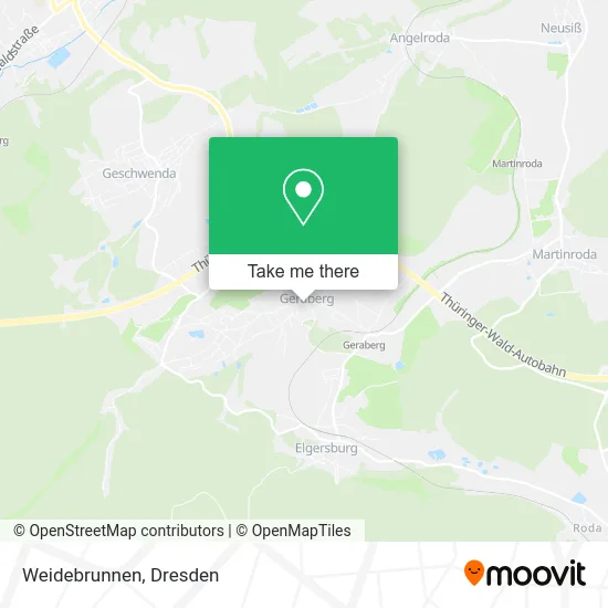 Карта Weidebrunnen