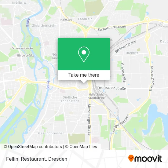 Ristorante Fellini map