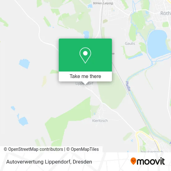 Карта Autoverwertung Lippendorf