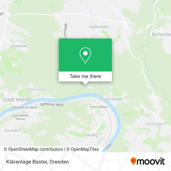 Карта Kläranlage Bastei