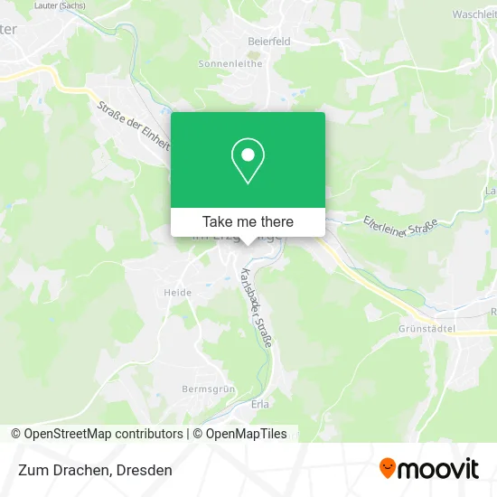 Карта Zum Drachen