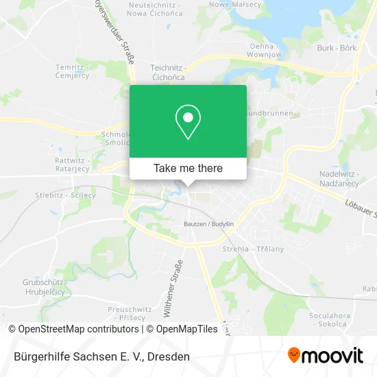 Карта Bürgerhilfe Sachsen E. V.