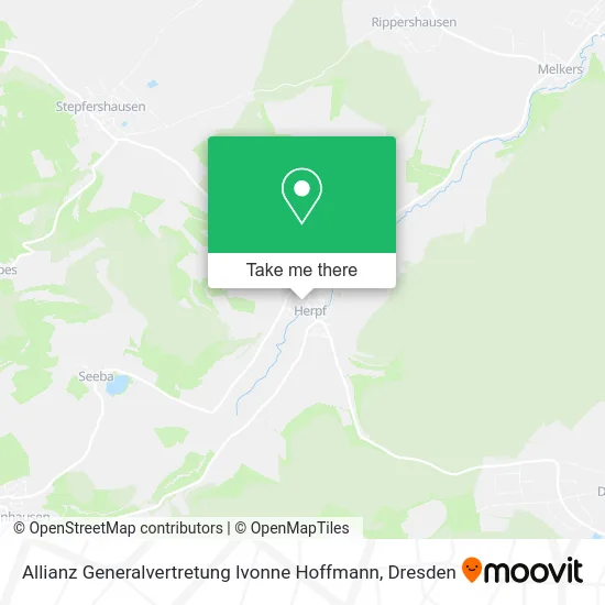 Карта Allianz Generalvertretung Ivonne Hoffmann