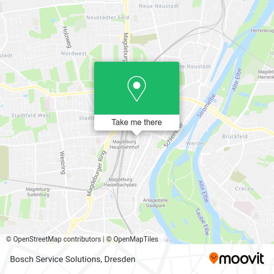 Карта Bosch Service Solutions