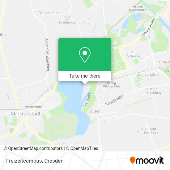 Карта Freizeitcampus