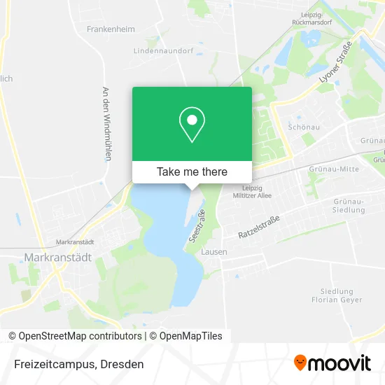 Карта Freizeitcampus