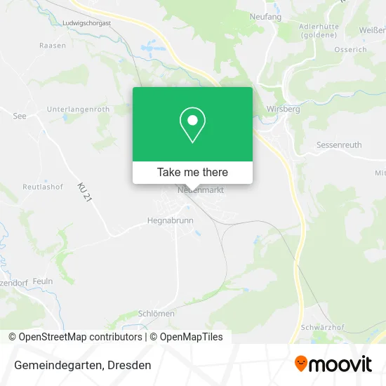 Карта Gemeindegarten