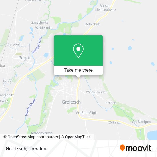 Карта Groitzsch