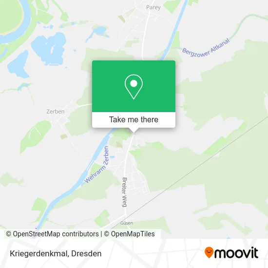 Карта Kriegerdenkmal