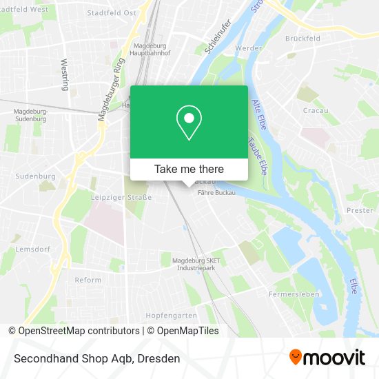 Карта Secondhand Shop Aqb