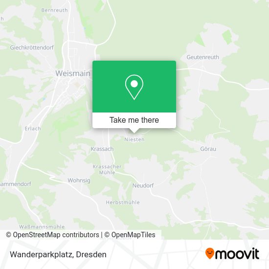 Карта Wanderparkplatz