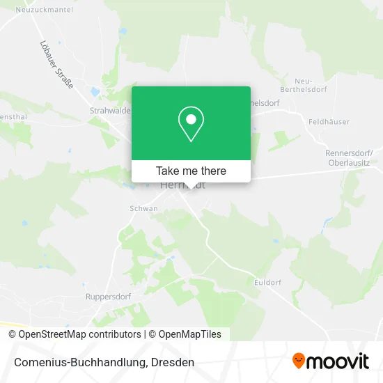 Карта Comenius-Buchhandlung