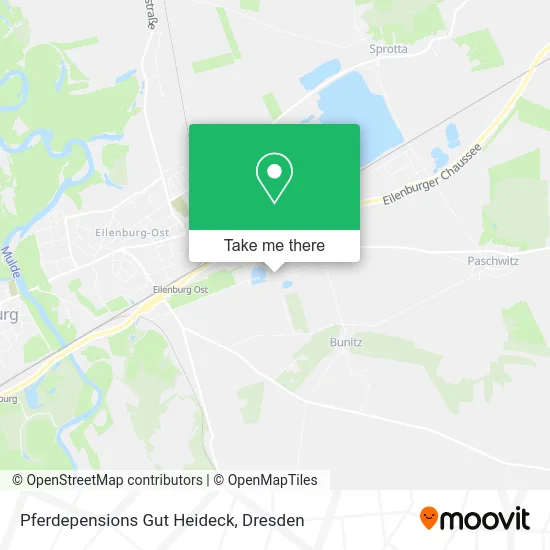 Карта Pferdepensions Gut Heideck