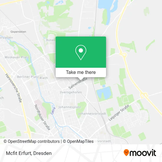 Карта Mcfit Erfurt