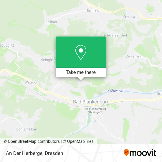 Карта An Der Herberge
