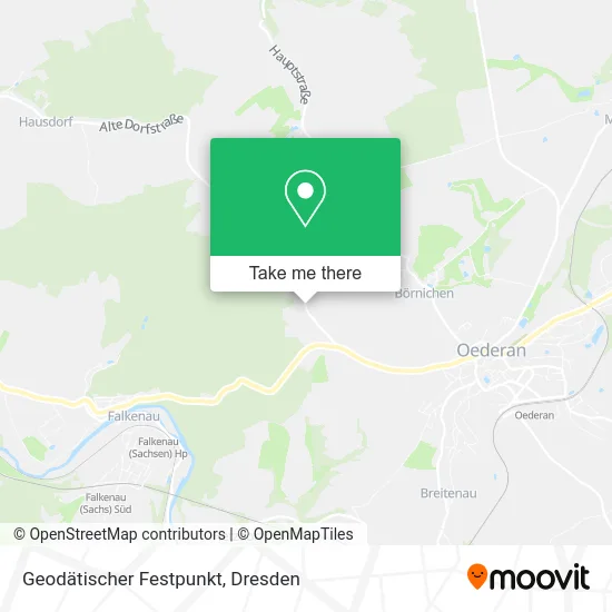 Карта Geodätischer Festpunkt