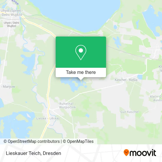 Карта Lieskauer Teich