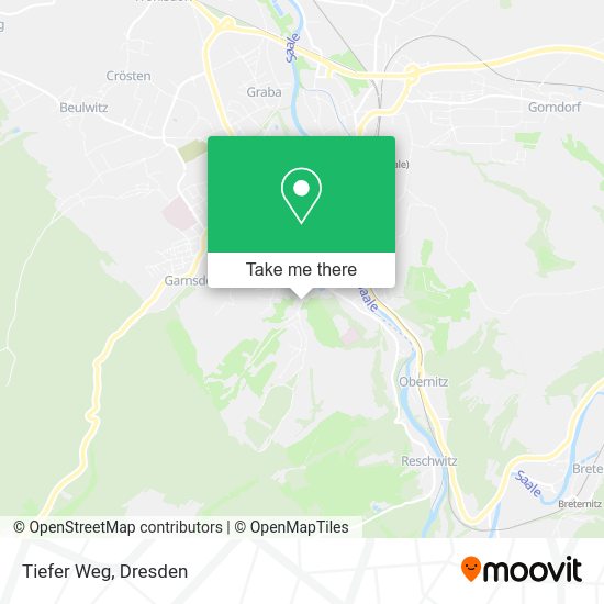 Карта Tiefer Weg