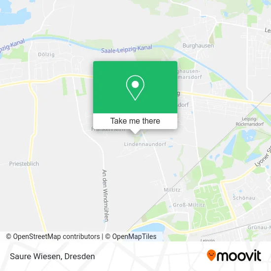 Карта Saure Wiesen