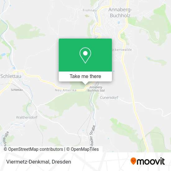 Карта Viermetz-Denkmal