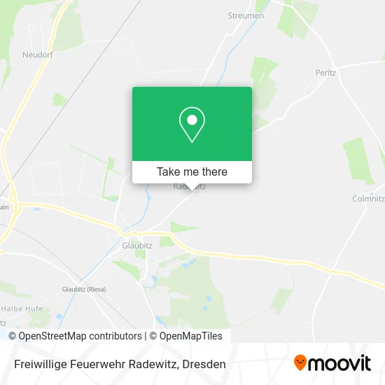 Карта Freiwillige Feuerwehr Radewitz